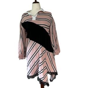 KOCHÉ X RTR Women's Long Sleeve Polo Dress Size 34